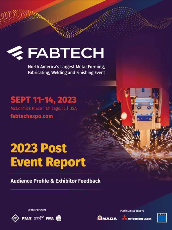 美国芝加哥国际金属加工及焊接展览会 FABTECH 2025：北美最大金属成型与焊接展