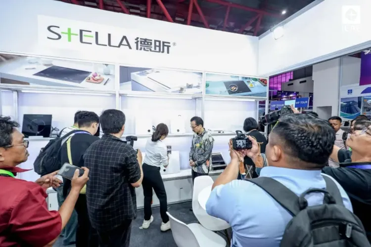 展会风采--德昕亮相2025年印尼国际消费电子展，智能电磁炉引关注