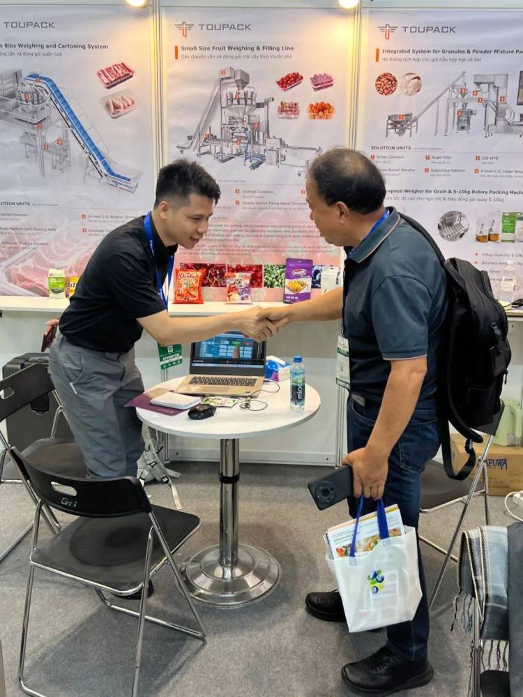 展会风采｜天之业智能精彩亮相2025年第29届越南国际食品饮料包装展览会