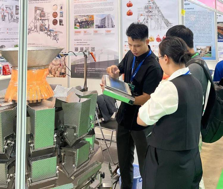 展会风采｜天之业智能精彩亮相2025年第29届越南国际食品饮料包装展览会