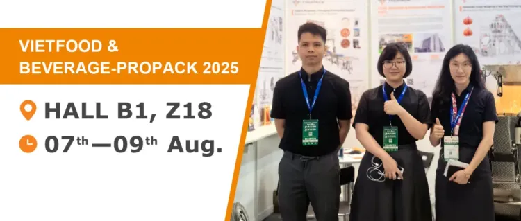 展会风采｜天之业智能精彩亮相2025年第29届越南国际食品饮料包装展览会