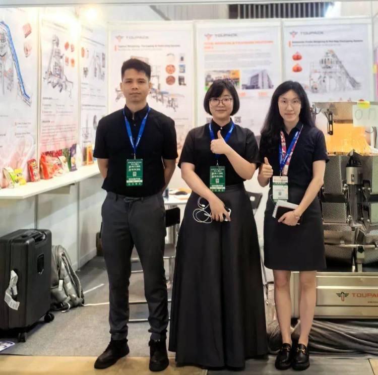 展会风采｜天之业智能精彩亮相2025年第29届越南国际食品饮料包装展览会