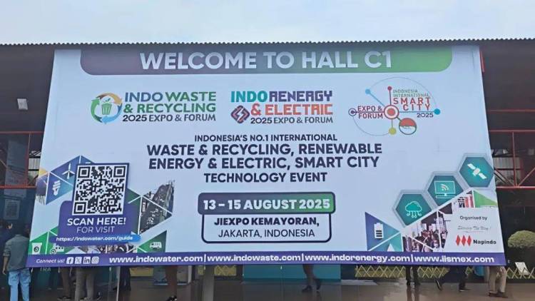 跨境前行，外贸攻坚！中金装备亮相2025印尼国际固废展