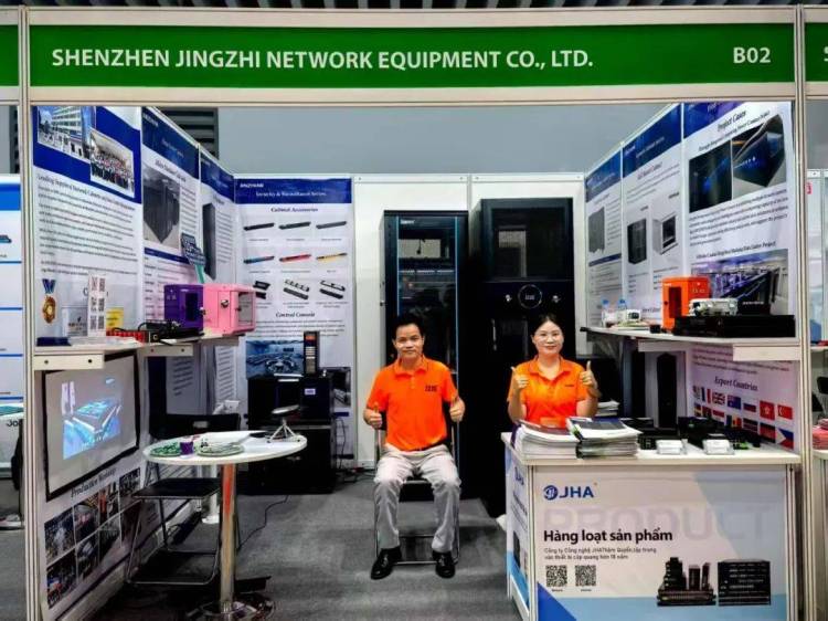 越南遇见你 | 深圳市精致网络设备JNZHIAR亮相2025年胡志明，共探安防弱电新机遇