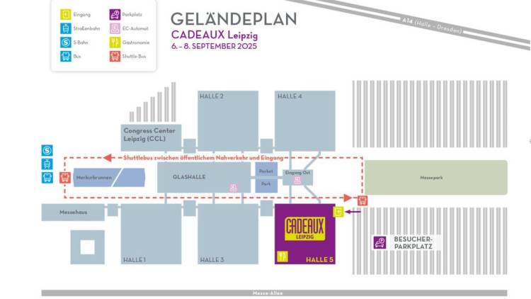 德国莱比锡国际礼品及家居用品专业展览会CADEAUX交通指南