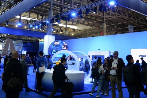 卡塔尔世界移动通信大会展会现场图片