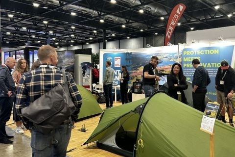 英国户外运动用品展览会OTS展会现场图片