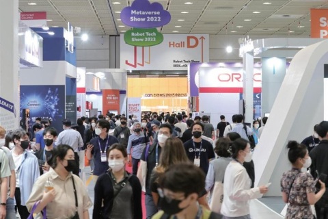 韩国智能机器人展览会展会现场图片