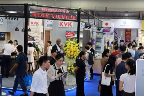 越南胡志明建材及家居用品展览会展会现场图片