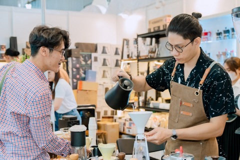 越南河内咖啡展览会展会现场图片