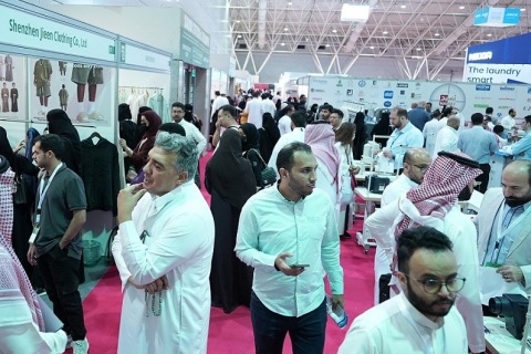 沙特国际时尚纺织服装、鞋、箱包展览会展会现场图片