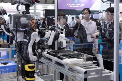 印尼雅加达机器人展览会展会现场图片