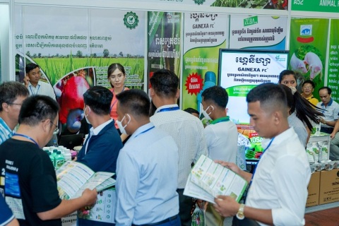 柬埔寨金边农业机械展览会展会现场图片