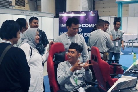 印尼雅加达无人机展览会展会现场图片