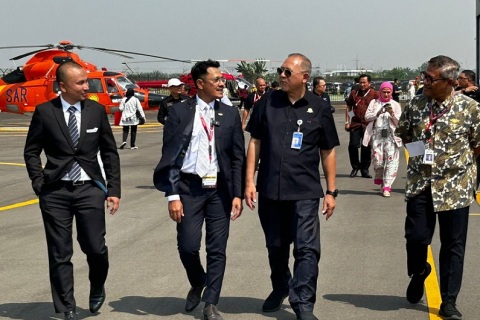 印尼亚洲直升机展览会HEXIA展会现场图片