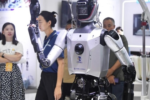 珠海大湾区明日纪元人形机器人产业展览会展会现场图片