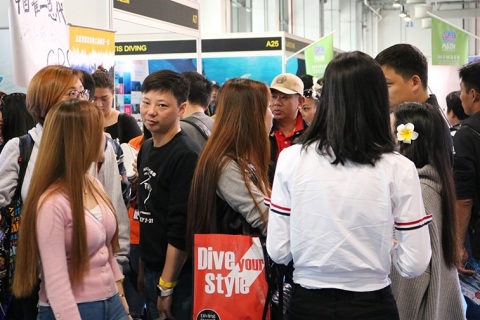 印尼潜水及度假观光展览会展会现场图片