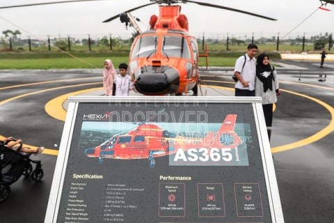 印尼亚洲直升机展览会HEXIA展会现场图片