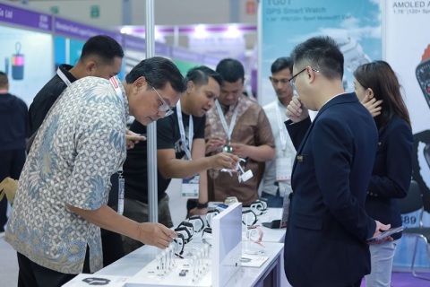 印尼AI人工智能展览会展会现场图片