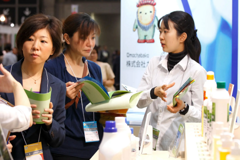 日本东京天然有机产品展览会展会现场图片
