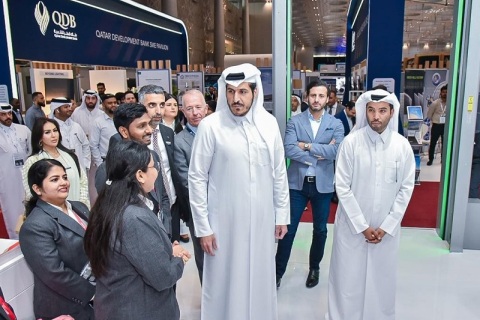 卡塔尔多哈五大行业展展会现场图片