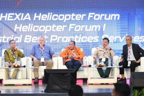 印尼亚洲直升机展览会HEXIA展会现场图片