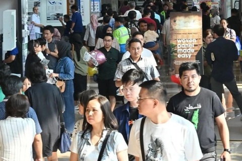 印尼泗水建筑、建材、室内装饰展览会展会现场图片