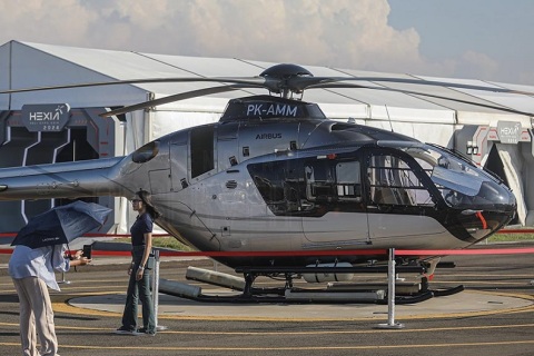印尼亚洲直升机展览会HEXIA展会现场图片