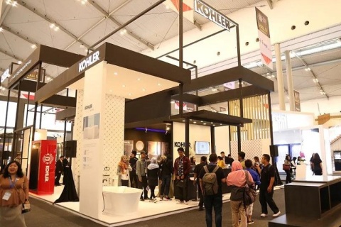 印尼泗水建筑、建材、室内装饰展览会展会现场图片