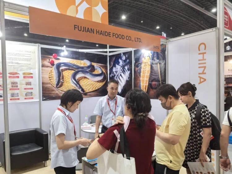 亚洲最大食品盛会来袭！天马科技集团旗下海德食品闪耀亮相2025年泰国曼谷亚洲食品饮料展览会，天马鳗鱼引领食品新趋势