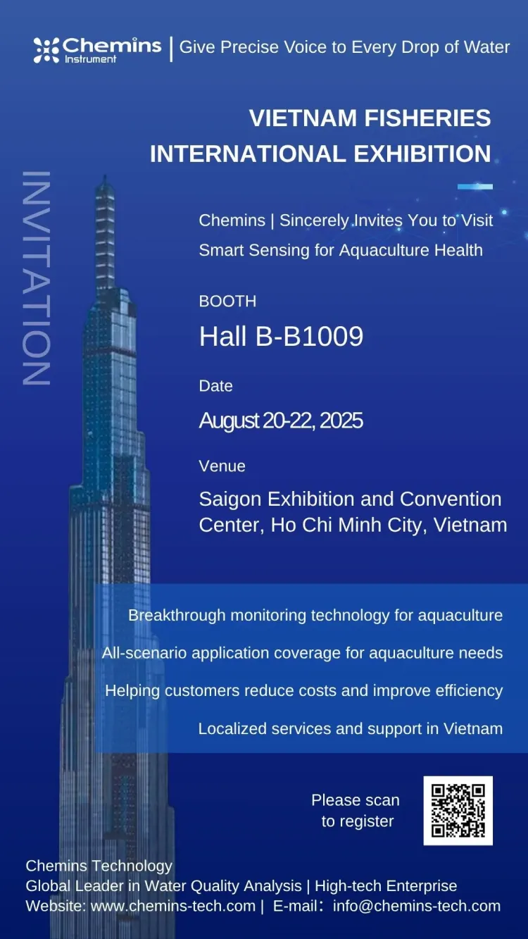 聚焦越南！凯米斯科技携智能传感方案亮相2025 VIETFISH 水产及渔业展会！
