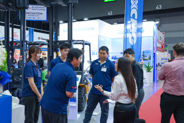 “ 绿动 ” 泰国！徐工新能源叉车登陆TILOG LOGISTIX 2025｜赋能低碳物流