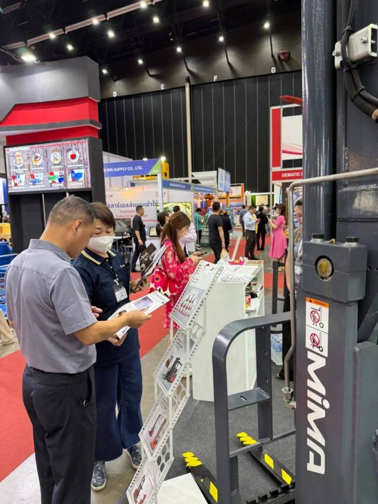 MiMA叉车 在 TILOG – Logistix 2025 的展览亮点