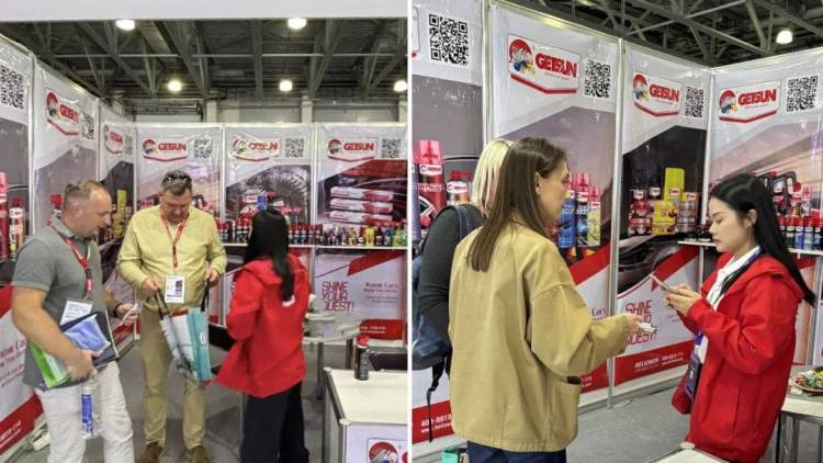 赫厉狮森一站式硬核养护，就在2025年俄罗斯吉臣汽配展位8-721！