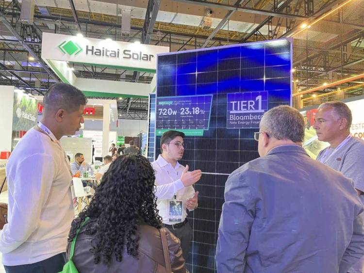 海外直击 | 海泰新能携光储产品及解决方案亮相2025年巴西国际太阳能技术展