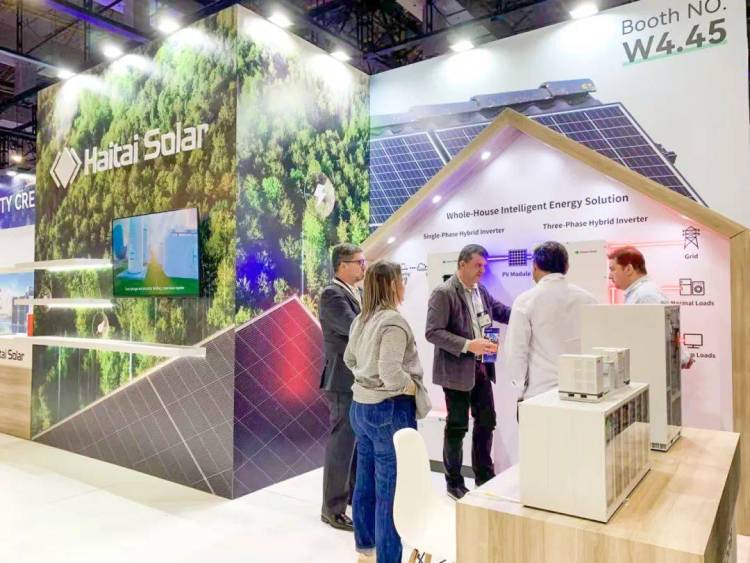 海外直击 | 海泰新能携光储产品及解决方案亮相2025年巴西国际太阳能技术展