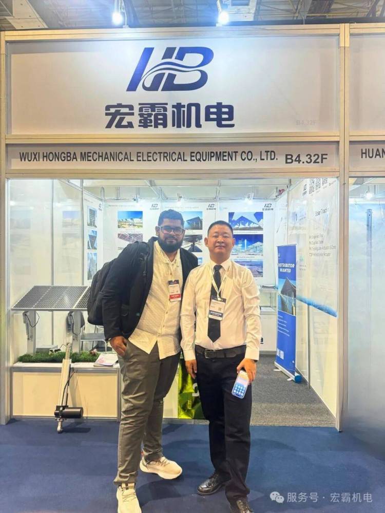 宏霸机电闪耀巴西 Intersolar 2025，携硬核科技出海追光，剑指全球清洁能源市场