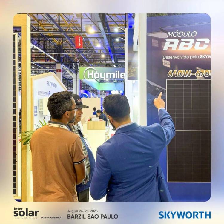 创维光伏亮相2025巴西国际太阳能展，掀起行业新热潮
