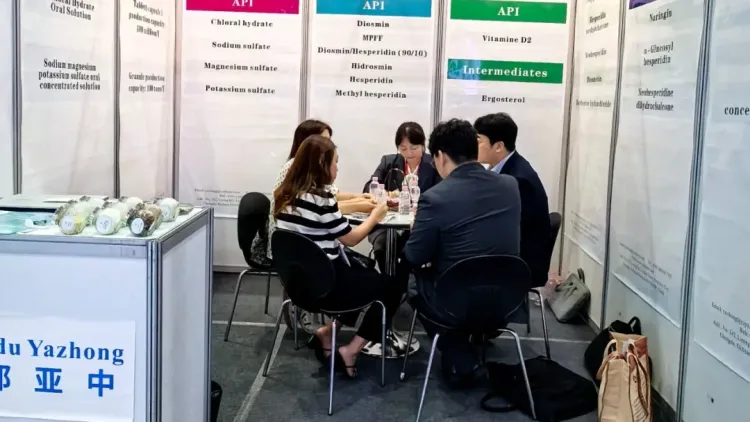 深耕核心产品 拓展多元布局 || 成都亚中制药精彩亮相CPHI Korea 2025