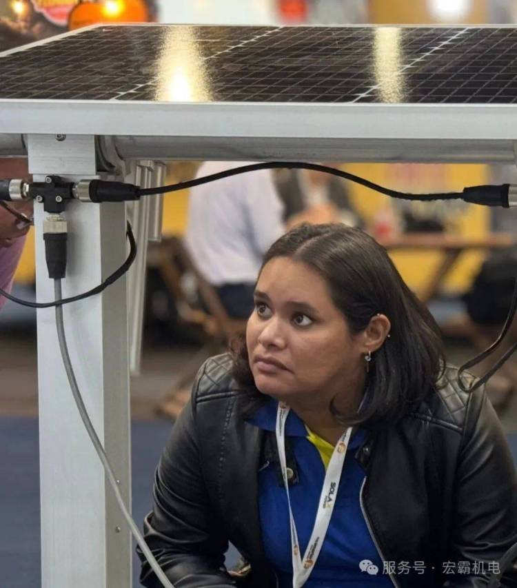 宏霸机电闪耀巴西 Intersolar 2025，携硬核科技出海追光，剑指全球清洁能源市场