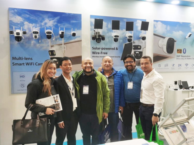 维拍物联参展2025哥伦比亚安防展(ESS+)圆满收官！