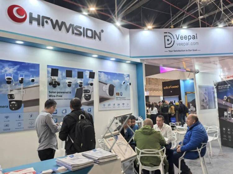 维拍物联参展2025哥伦比亚安防展(ESS+)圆满收官！