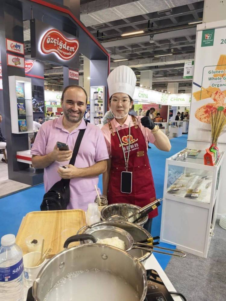 谷品新约®闪耀国际！无麸质产品亮相2025年第33届伊斯坦布尔世界食品展