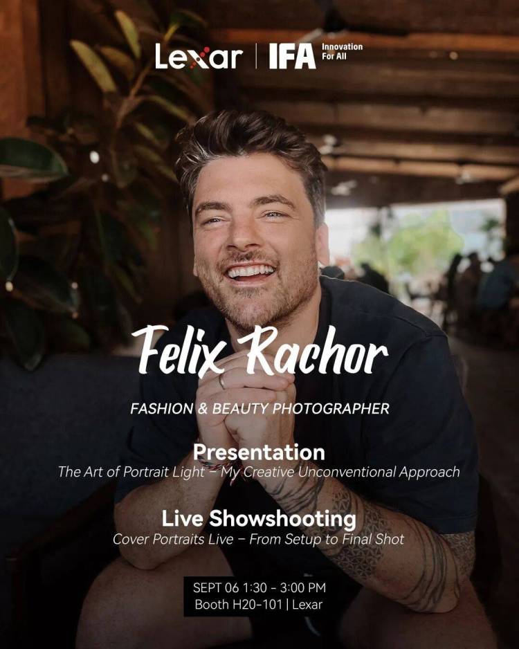 IFA 2025 焦点：雷克沙 TouchLock 双加密移动固态硬盘全球首发，创作者生态建设再提速