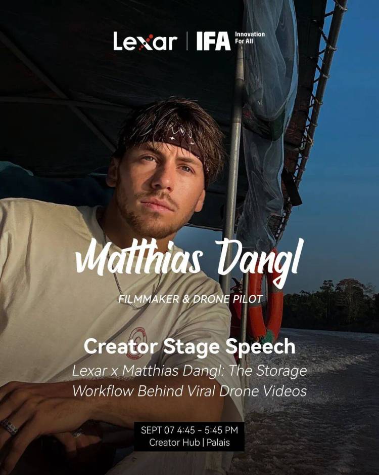 IFA 2025 焦点：雷克沙 TouchLock 双加密移动固态硬盘全球首发，创作者生态建设再提速