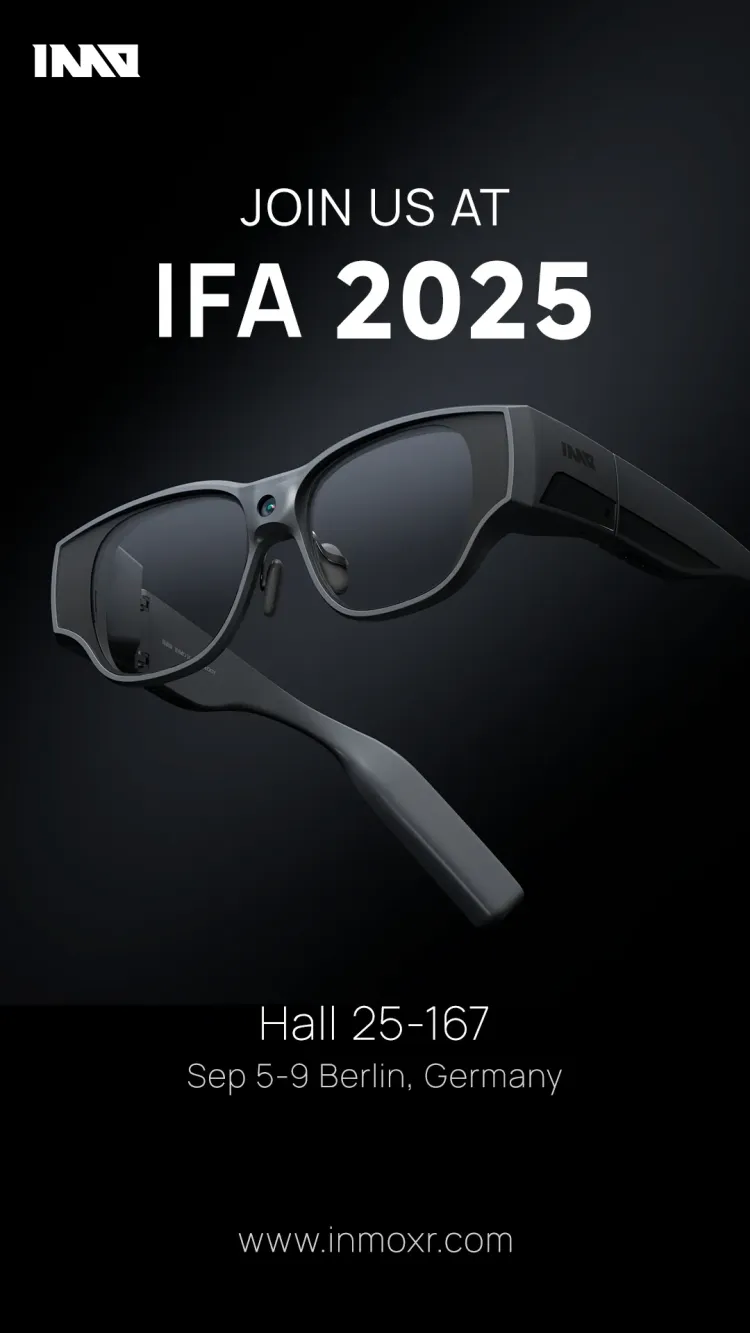影目INMO AIR3首次亮相国际舞台丨IFA 2025 柏林见
