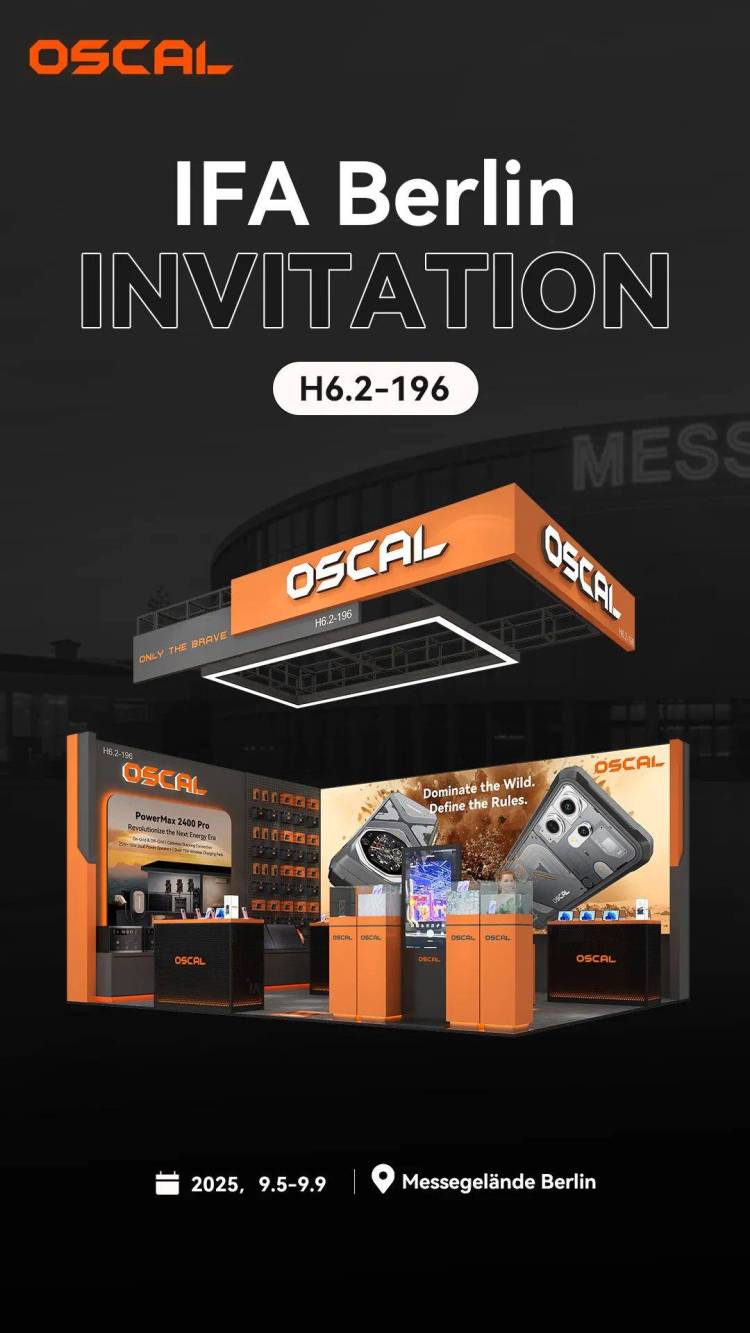 柏林见！OSCAL诚邀您共赴IFA 2025科技盛宴