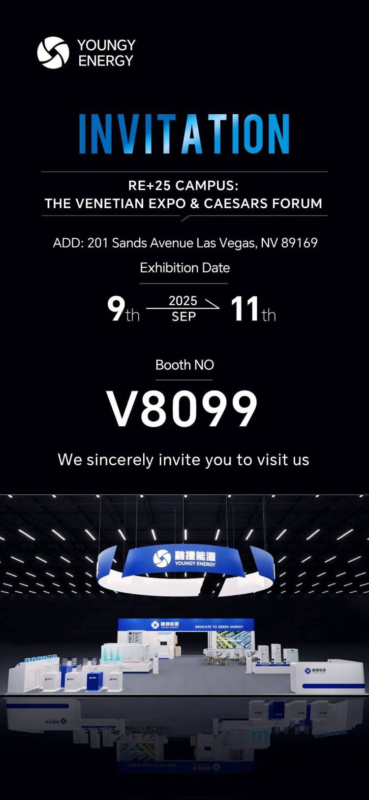 邀请函 | 广州融捷能源邀您共赴拉斯维加斯美国智能能源2025RE+展