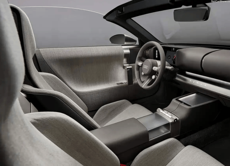 2025慕尼黑车展：纯电双座跑车奥迪Concept C亮相