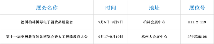 展会预告｜TAKSTAR得胜2025年9月展会情报先行放送